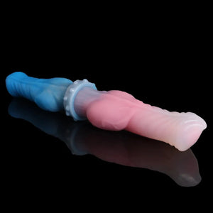 Liquid Silicone Double Ended Wolf Dog Dildo 31cm