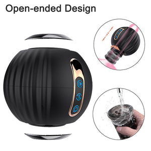 Telescopic Rotation Automatic Masturbator Dual Opened-end Sex Toy for Men