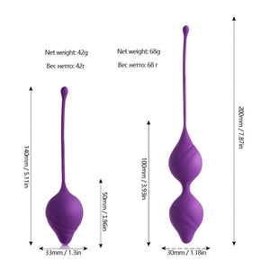 Vagina Tighten Kegel Ball Silicone Ben Wa Ball Female Exercises Smart Vaginal Balls Massage Geisha Ball Adult Sex Toys for Women-ZhenDuo Sex Shop-ZhenDuo Sex Shop