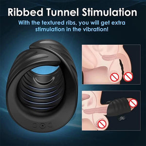 Male Penis Ring Masturbator Men's Vibrator Stimulator with APP Control Delay Cock Ring-ZhenDuo Sex Shop-ZhenDuo Sex Shop