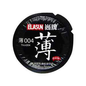 Elasun 004 Round Pack Natural Intimacy Ultra Thin Condom Lubricant Male Condoms 24pcs