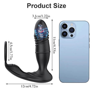 Wireless Remote Vibrating Thrusting Prostate Massager Stimulator Bluetooth APP for Men Gay-ZhenDuo Sex Shop-ZhenDuo Sex Shop