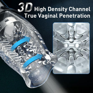 Belluci Automatic Electric Piston Rotating Masturbator with Vibration