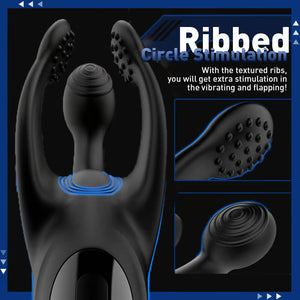 Trident Vibrating Male Masturbator Glans Vibrator Electric Penis Massager Stimulator-ZhenDuo Sex Shop-ZhenDuo Sex Shop