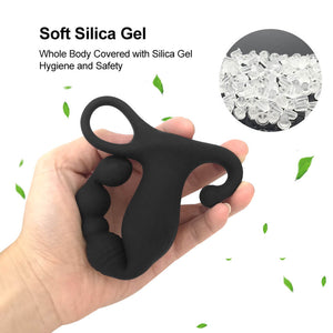 Silicone Anal Beads Vibrator for Anal toys Ball plugs Thrusting Prostate Massager