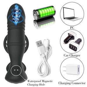 Wireless Remote Vibrating Thrusting Prostate Massager Stimulator Bluetooth APP for Men Gay-ZhenDuo Sex Shop-ZhenDuo Sex Shop