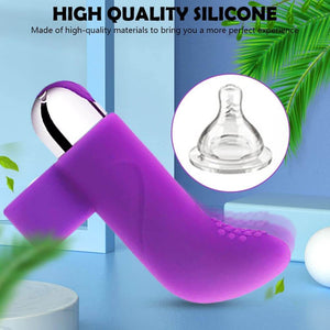 10 Speeds Finger Vibrator Clitoris Stimulation Silicone Toy Massage Vibrating Adult Sex Product-ZhenDuo Sex Shop-ZhenDuo Sex Shop