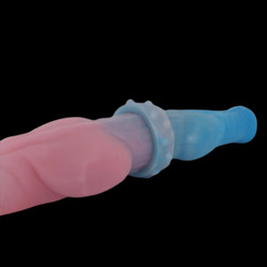 Liquid Silicone Double Ended Wolf Dog Dildo 31cm