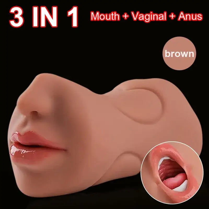 3 IN 1 Sex Toys Masturbation For Men Deep Throat Artificial Real Pussy ZhenDuo Sex Shop 3 IN 1 Sex Toys Masturbation For Men Deep Throat Artificial Real Pussy ZhenDuo Sex Shop