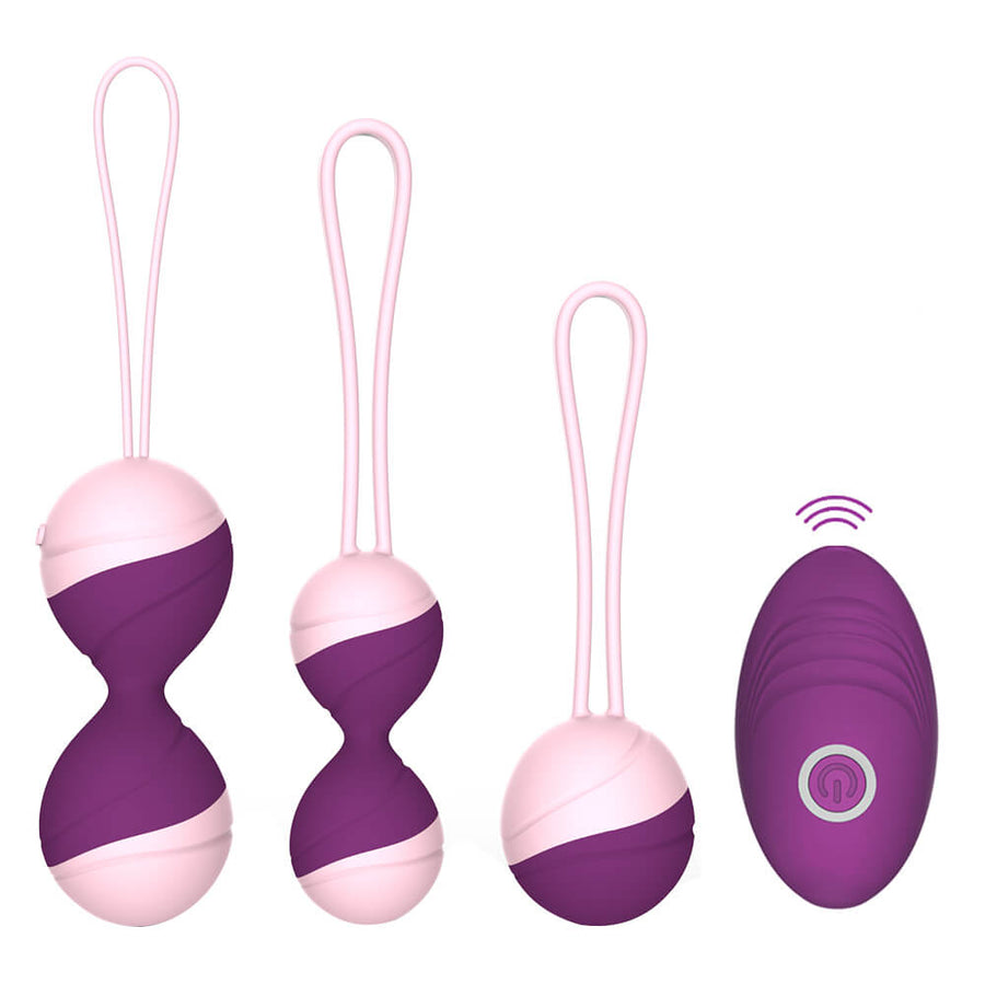 Remote Control 10 Speed Vibrating Kegel Balls Sex Toy for Woman Vaginal Tighten Exercise-ZhenDuo Sex Shop-pink-ZhenDuo Sex Shop