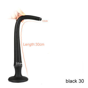 Long Buttplug Silicone Anal Plug BDSM Butt Plug-ZhenDuo Sex Shop-black-30cm-ZhenDuo Sex Shop