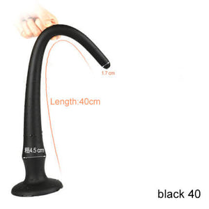 Long Buttplug Silicone Anal Plug BDSM Butt Plug-ZhenDuo Sex Shop-black-40cm-ZhenDuo Sex Shop