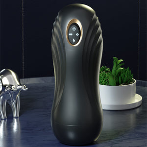 Male Masturbation Cup Automatic Sucking Real Oral Vagina Vacuum Suction Vibrator Masturbator Sex Toys For Men Blowjob Sexy Shop-ZhenDuo Sex Shop-black-ZhenDuo Sex Shop