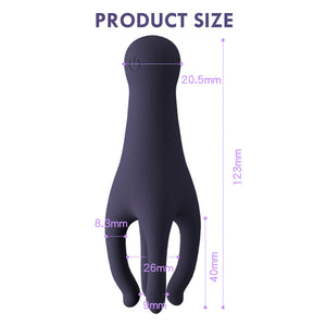 Penis Vibrator Massager Male Masturbator 10 Speed Vibrating Glans Stimulator Delay Trainer-ZhenDuo Sex Shop-ZhenDuo Sex Shop