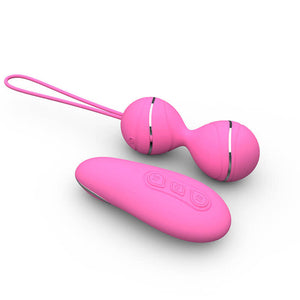 Hyman Wireless Masturbation Vibrating Geisha Kegel Ball with Remote Control