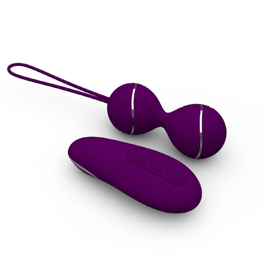 Hyman Wireless Masturbation Vibrating Geisha Kegel Ball with Remote Control