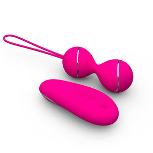 Hyman Wireless Masturbation Vibrating Geisha Kegel Ball with Remote Control