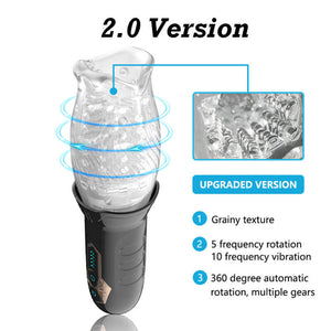 Belluci Automatic Electric Piston Rotating Masturbator with Vibration