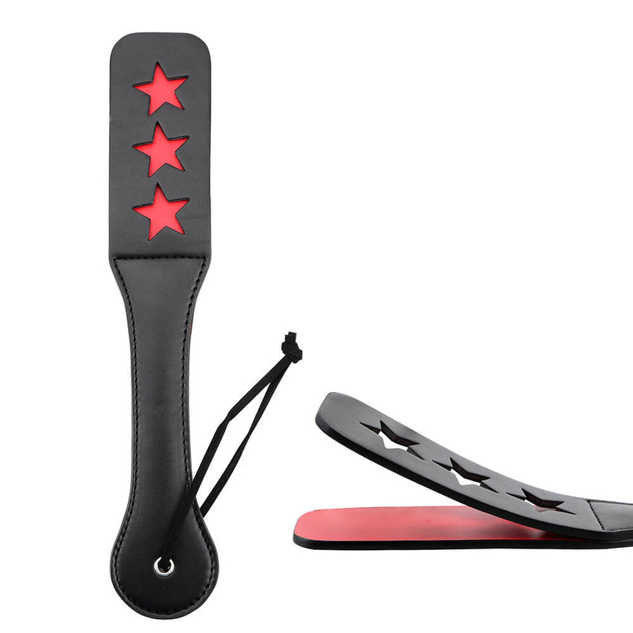 BDSM Role Play Double Layer Faux Leather Spanking Paddles