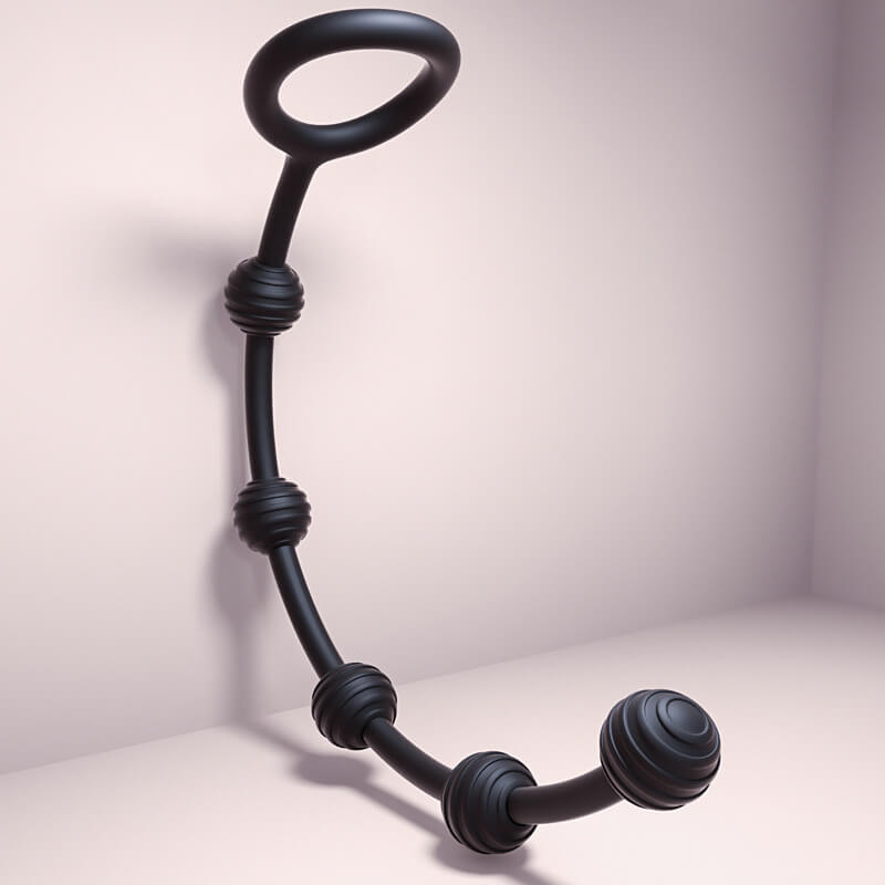 Jiuuy Soft Silicone Bead Butt Plug Anal Dilator for Adult Sex Toys-ZhenDuo Sex Shop-ZhenDuo Sex Shop