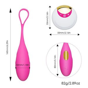 10 Speed Wireless Remote Control Bullet Vibrators Egg-ZhenDuo Sex Shop