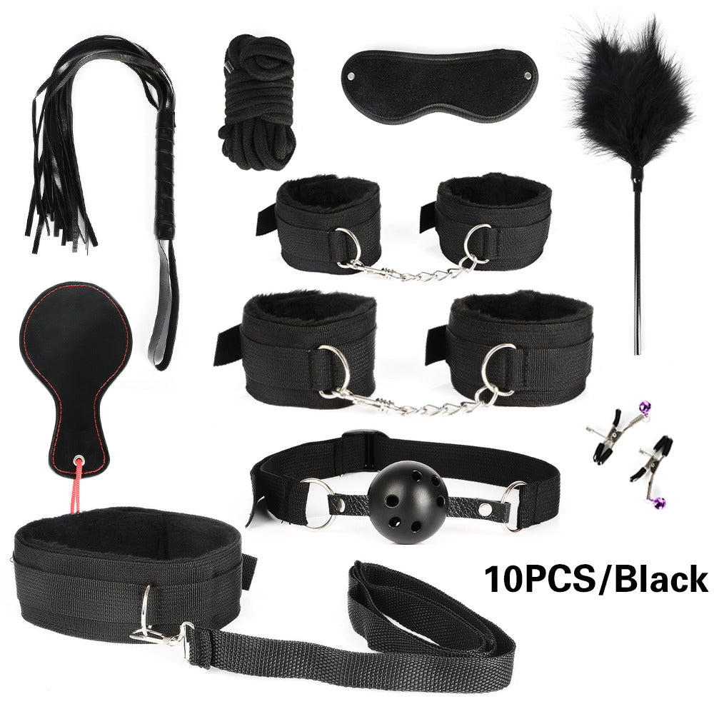 BDSM Kits Adults Sex Toys For Women Men Handcuffs Nipple Clamps Whip S ZhenDuo Sex Shop BDSM Kits Adults Sex Toys For Women Men Handcuffs Nipple Clamps Whip S ZhenDuo Sex Shop