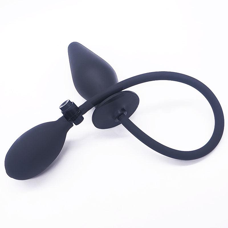 Anal plug Unisex Silicone Inflatable Air Bag Waterproof Adult Massager-ZhenDuo Sex Shop-long-ZhenDuo Sex Shop