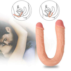 18'' Big Silicone Realistic Double Ended Dildo-ZhenDuo Sex Shop