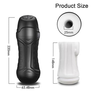 2022 Automatic Male Masturbator Vibration Blowjob Sucking Machine Silicone Vagina Masturbation Cup Sex Toys Adult Goods for Men-masturbator-ZhenDuo Sex Shop-ZhenDuo Sex Shop