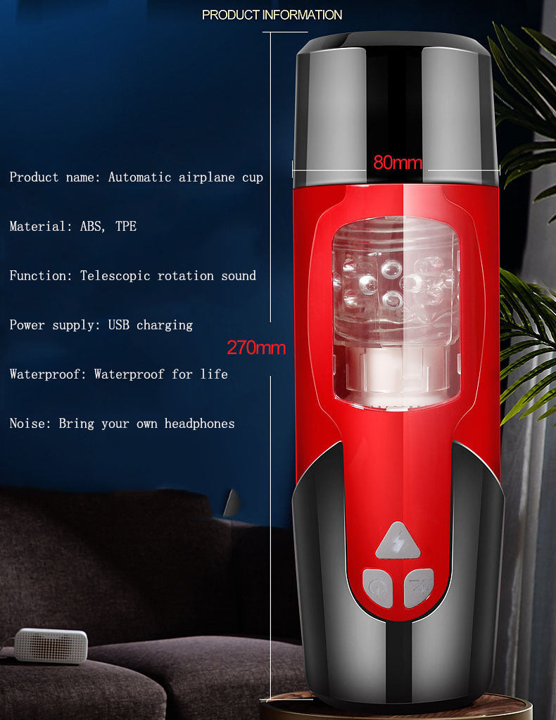 Automatic Telescopic Rotation Male Masturbator Vacuum Electric Cup Adu ZhenDuo Sex Shop Automatic Telescopic Rotation Male Masturbator Vacuum Electric Cup Adu ZhenDuo Sex Shop