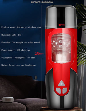 2022 Automatic Telescopic Rotation Male Masturbator Vacuum Electric Cup Adult Sex Toys For Men Masturbation Goods Sex shop 18+-masturbator-ZhenDuo Sex Shop-ZhenDuo Sex Shop