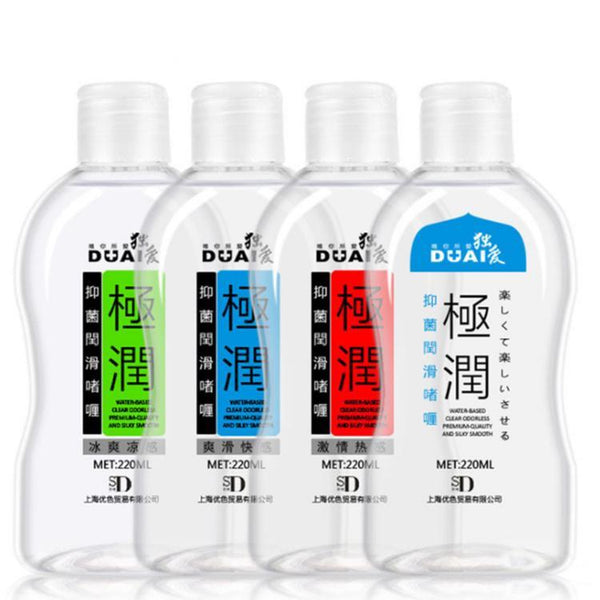 220ml DUAI Water Based Lubricant Massage Oil Anal Lube-ZhenDuo Sex Shop