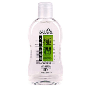 220ml DUAI Water Based Lubricant Massage Oil Anal Lube-ZhenDuo Sex Shop