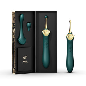 ZALO BESS 2.0 G-spot vibrator clitoral stimulation Double motor Retro massager-vibrator-ZhenDuo Sex Shop-Green-ZhenDuo Sex Shop