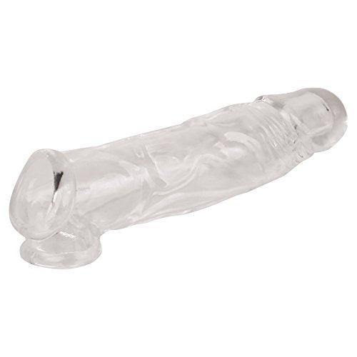Soft TPE Cock Penis Enlargement Sleeve Extender Reusable Condoms-ZhenDuo Sex Shop