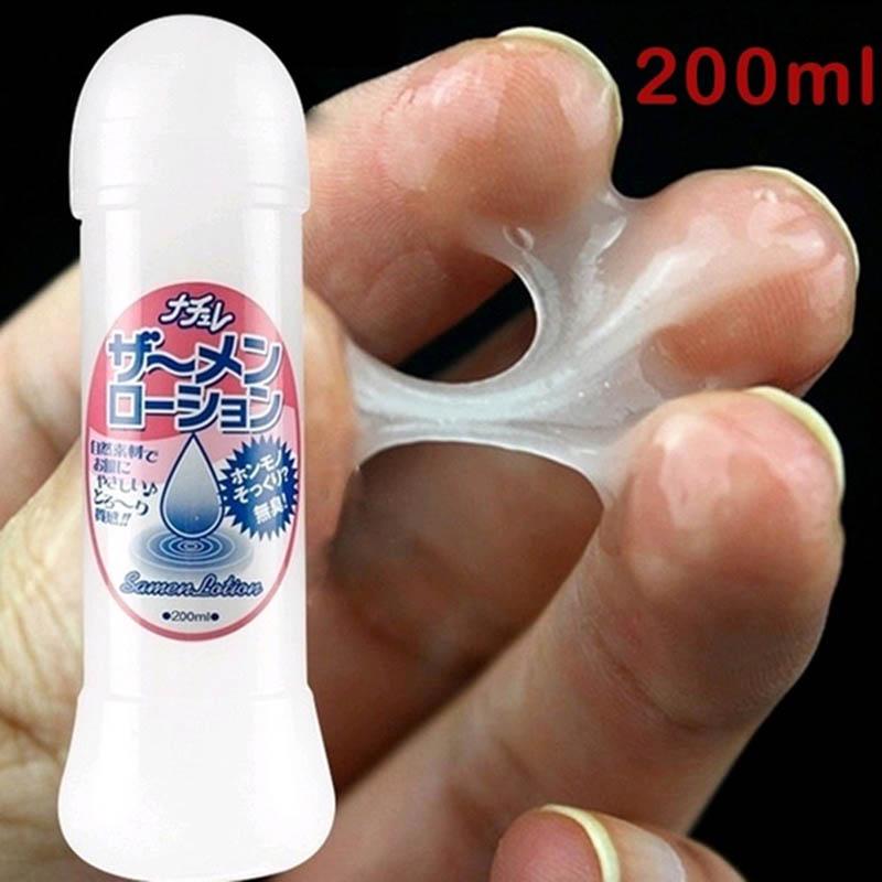 New Upadated Semen-like lubricant 200ml Water-soluble Based Body Oil ZhenDuo Sex Shop New Upadated Semen-like lubricant 200ml Water-soluble Based Body Oil ZhenDuo Sex Shop