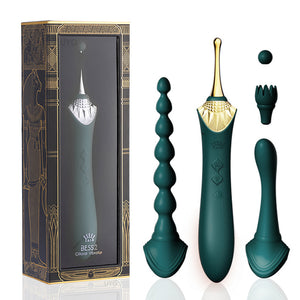 ZALO BESS 2.0 G-spot vibrator clitoral stimulation Double motor Retro massager-vibrator-ZhenDuo Sex Shop-2.0Green-ZhenDuo Sex Shop