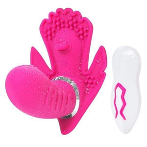 Waterproof Heating Sex Toys for Women Remote Control Vibrators G Spot Body Massage Butterfly Panties-ZhenDuo Sex Shop-pink-ZhenDuo Sex Shop
