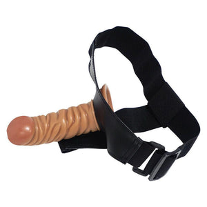 6.3'' Hollow Dildo Realistic Strap-On Harness-ZhenDuo Sex Shop