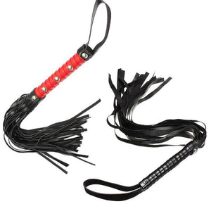 Adult Sexy Flirting PU Leather BDSM Whip Lash-ZhenDuo Sex Shop