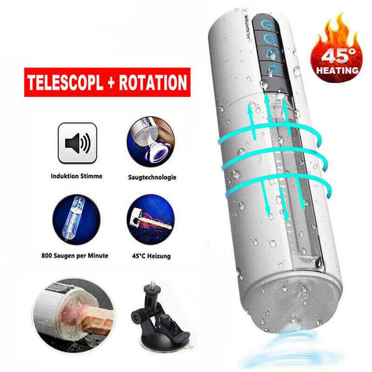 Ailighter Air Jet Intelligent Heating Voice Auto Sucking Masturbator