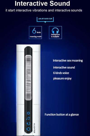 Ailighter Air Jet Intelligent Heating Voice Auto Sucking Masturbator-ZhenDuo Sex Shop