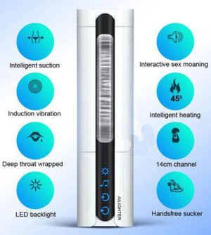 Ailighter Air Jet Intelligent Heating Voice Auto Sucking Masturbator-ZhenDuo Sex Shop