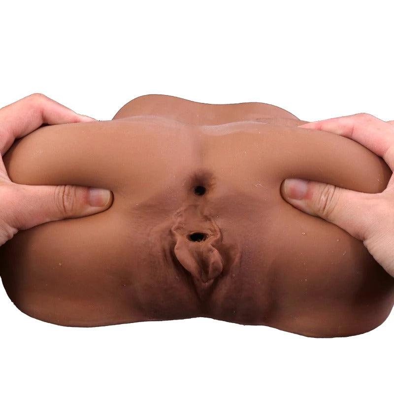 Anal Vagina Ass Brown Realistic Sex Doll-ZhenDuo Sex Shop