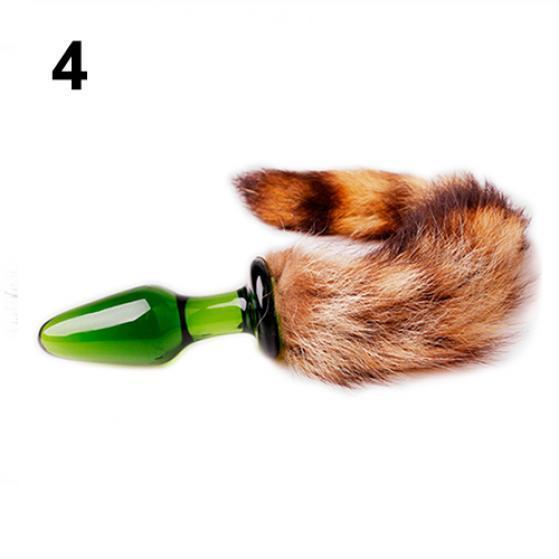 Fox Tail Butt Plug Pet Play Anal Trainers