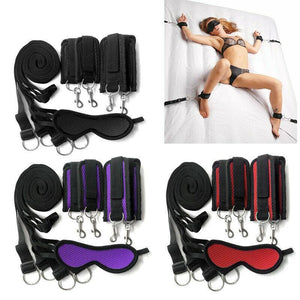 BDSM Game Adult Bed Bondage Restraint Set-ZhenDuo Sex Shop