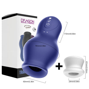 Masturbator for Men Automatic Sucking Male Machine Oral Vaginal Penis Vibrator Sex Toy for Men Masturbation Cup Blowjobs Machine-masturbator-ZhenDuo Sex Shop-Blue-type 1-ZhenDuo Sex Shop