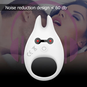 Couple Rings Vibrator Cockring Penis Cock Ring On For Man Delay Ejaculation Sex Toys For Men Penisring Toys For Adults 18-vibrator-ZhenDuo Sex Shop-ZhenDuo Sex Shop