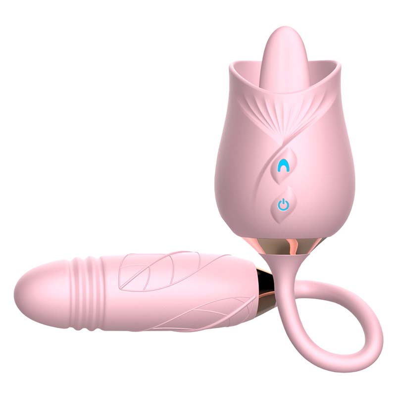 10 Frequencies Double Head Rose Toy Vibrator w/ Thrusting Dildo ZhenDuo Sex Shop 10 Frequencies Double Head Rose Toy Vibrator w/ Thrusting Dildo ZhenDuo Sex Shop