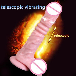 Fanala Telescopic Vibrating Dildo-ZhenDuo Sex Shop